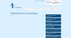Desktop Screenshot of lovisenberg.no